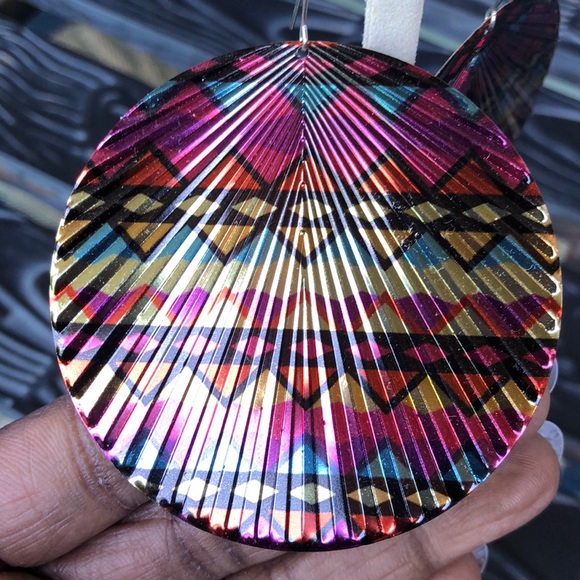 Kaleidoscope Earrings - Picture 2 of 4